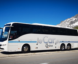 Une flotte complète de minibus VIP et autocars Grand Tourisme, de 15 à 59 places.